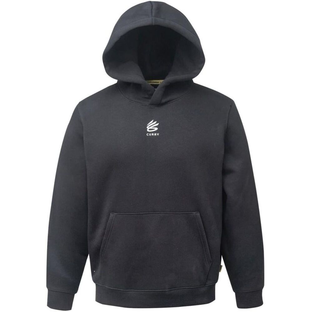 Under Armour Mens Curry Splash Fleece Hoodie / Black/White